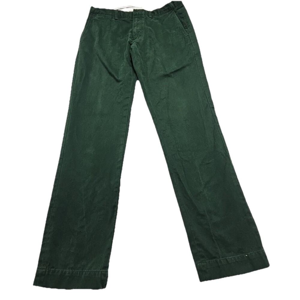 Polo Ralph Lauren Slim Fit Green Jeans Mens 32x32 Straight Leg Denim Pants